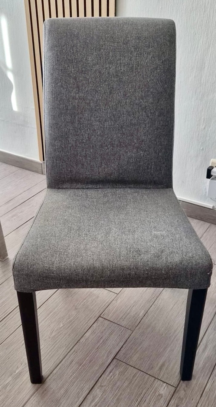 IKEA stoel, Ophalen, Hout, Gebruikt, Grijs
