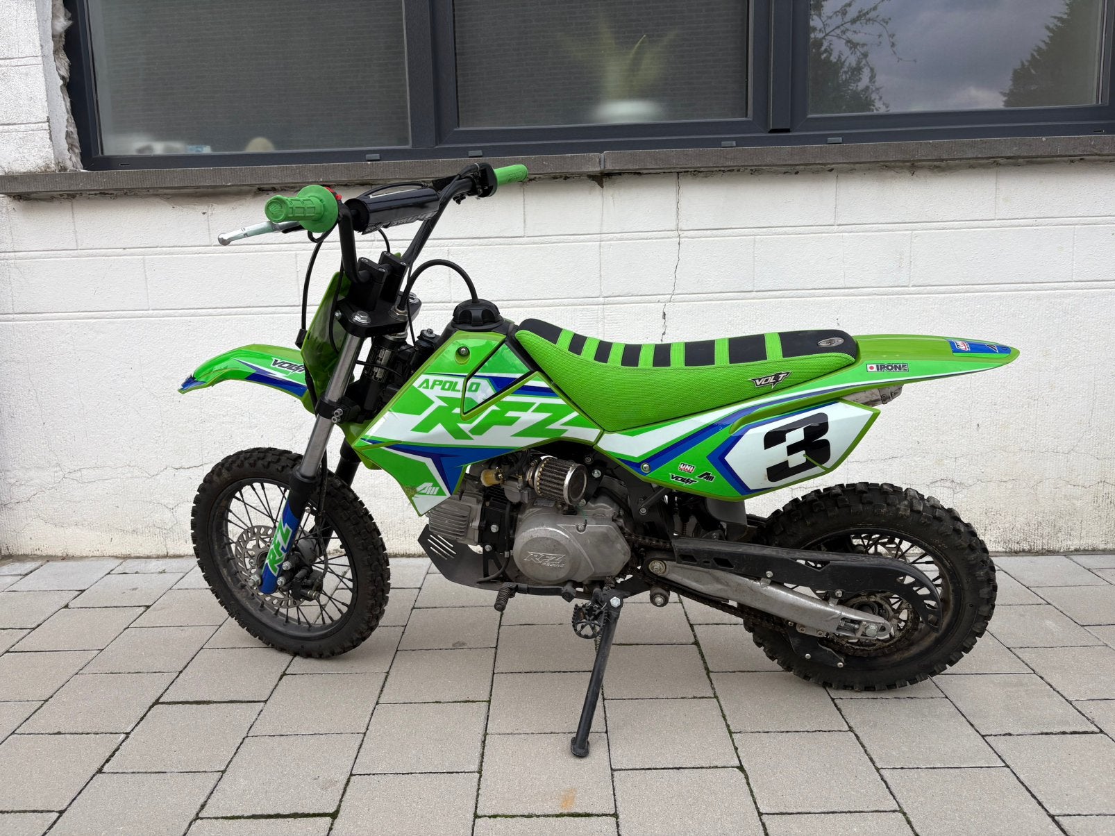 Pitbike, Motoren, Ophalen, Gebruikt