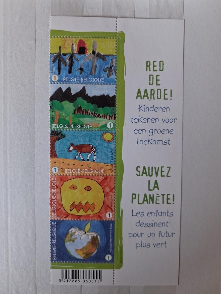 Belgique OBP 4014-4018 neuf année 2010, Enlèvement ou Envoi, Neuf