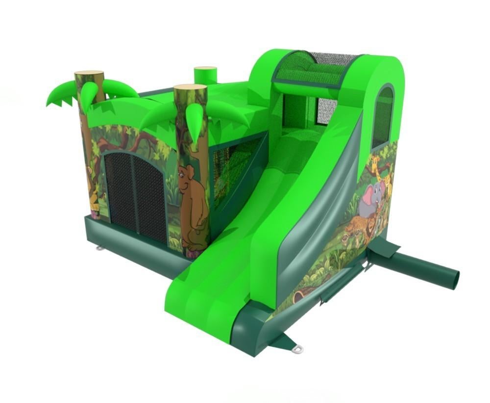 Springkasteel mini jungle, Ophalen