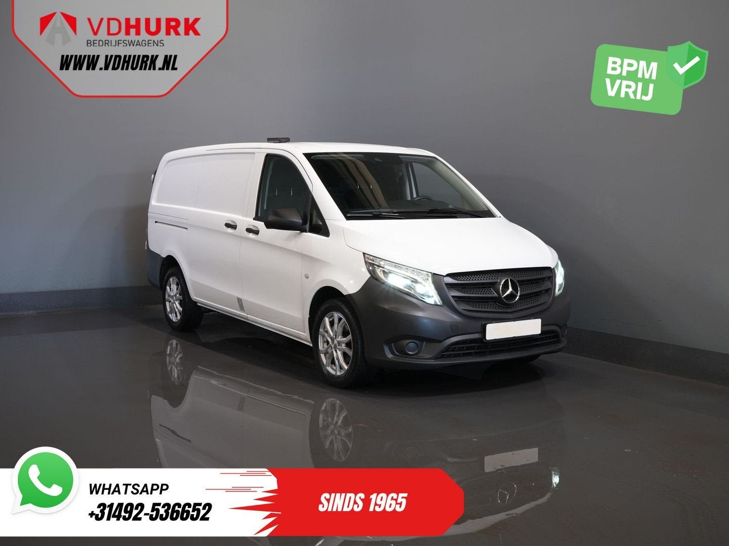 Mercedes-Benz Vito 114 CDI L2 2x Schuifdeur/ LED/ Carplay/ C, Autos, Achat, Electronic Stability Program (ESP), Entreprise, Boîte manuelle