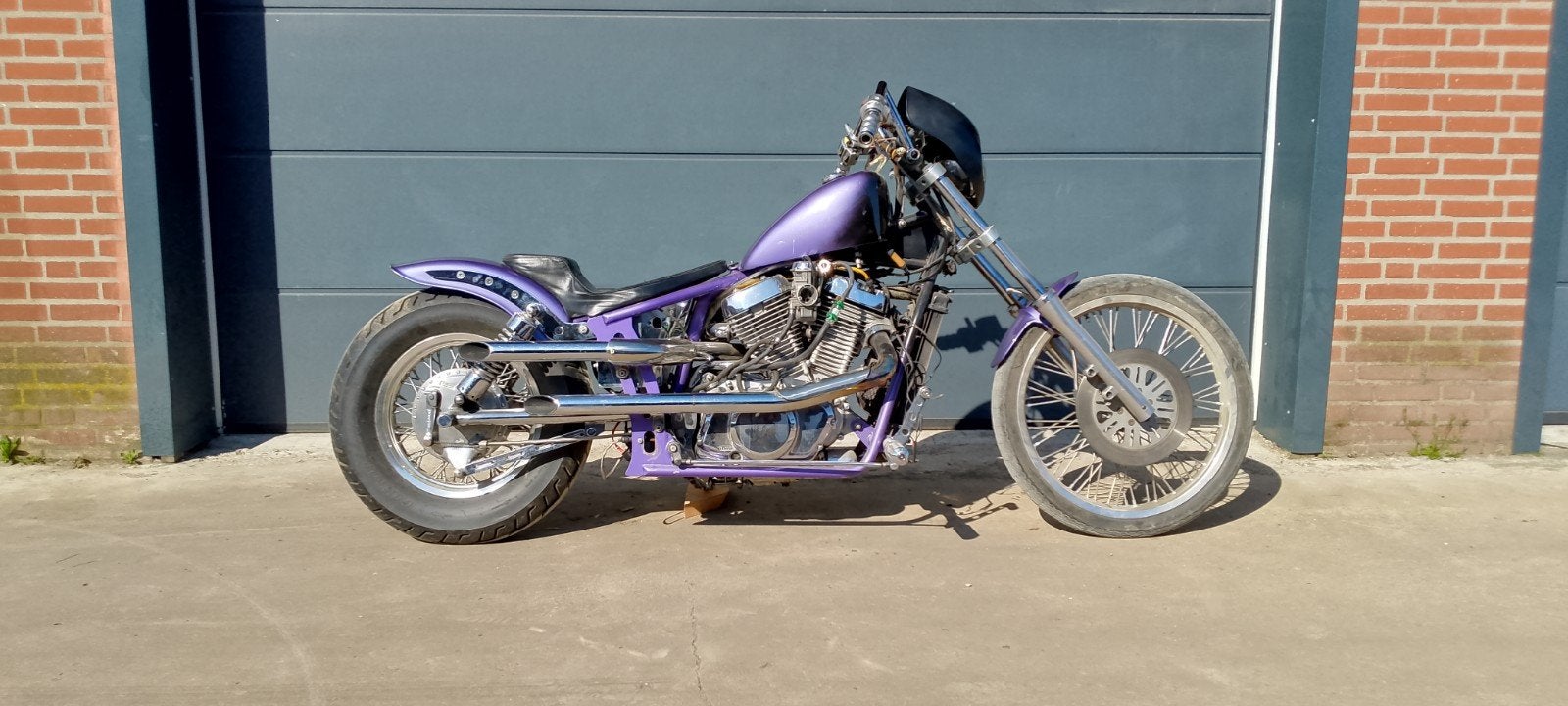 Suzuki intruder Vs 750 Chopper Bobber Eigenbouw Zelfbouw, Motoren, Motoren | Suzuki, 750 cc, 2 cilinders, Chopper, Particulier