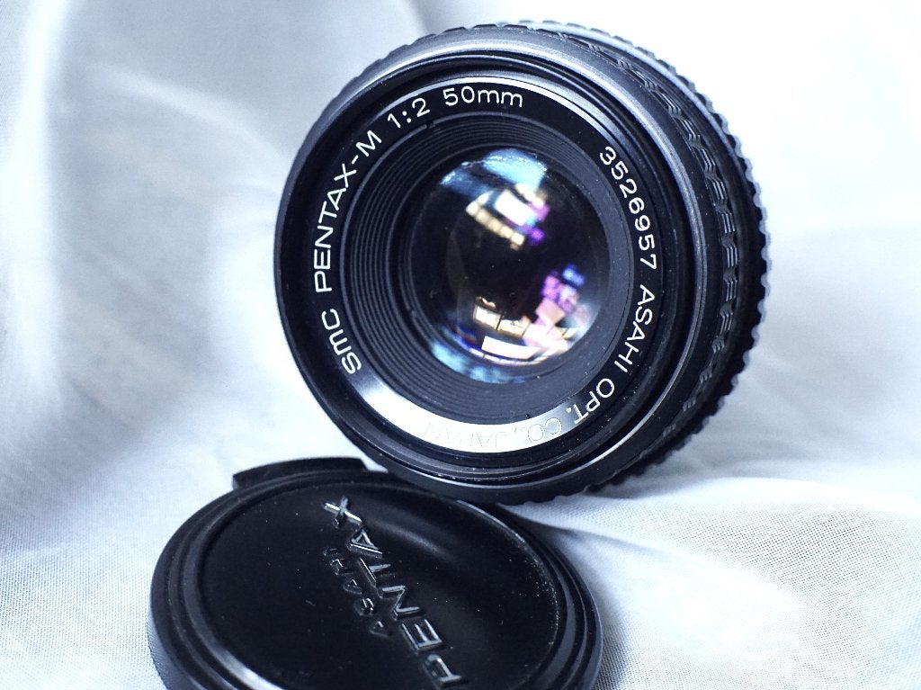 smc Pentax-M 50 mm f/2 pour tous  reflex  Pentax K, Enlèvement ou Envoi, Pentax