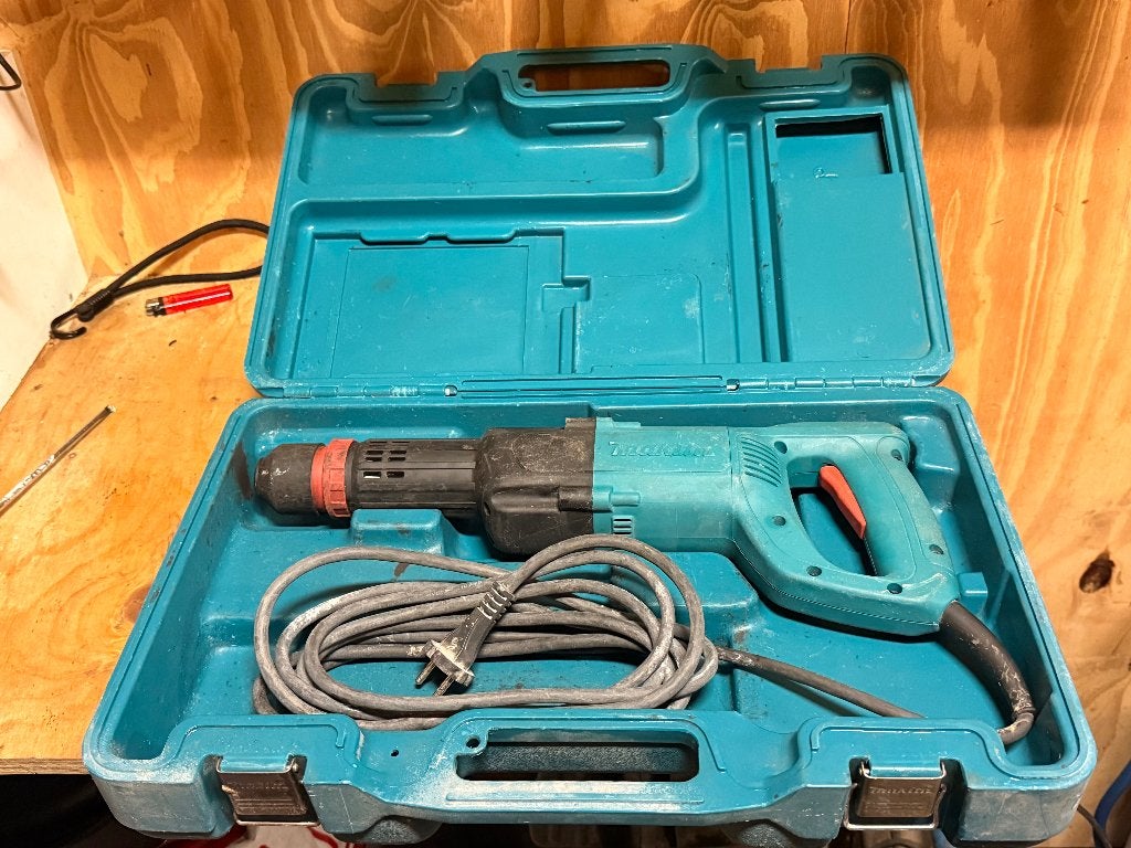 Makita HK0500 Hakhamer 550W SDS-Plus + Originele Koffer, Bricolage & Construction, Enlèvement ou Envoi, Utilisé, Perceuse sans fil