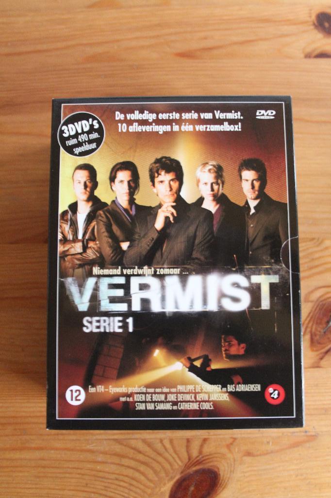 Vermist  seiz. 1-2-3-4    span. Vlaamse politieserie!, Cd's en Dvd's, Vanaf 12 jaar, Ophalen of Verzenden, Zo goed als nieuw, Non-fictie