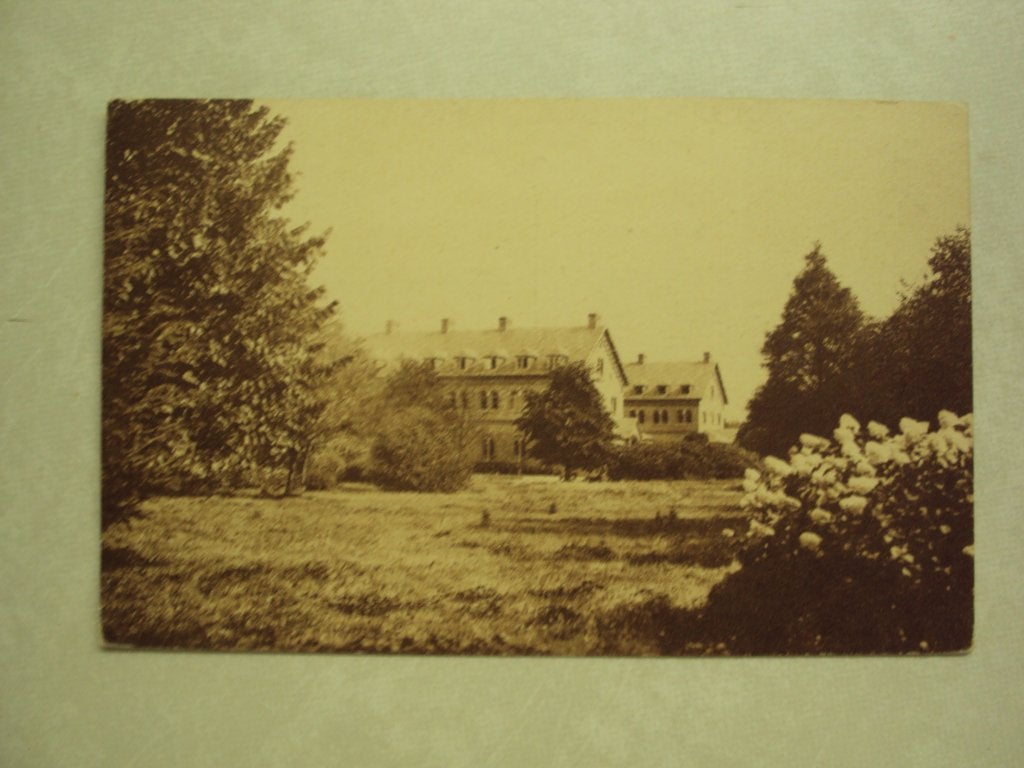 57505 - LOPPEM - ABDIJ VAN ST-ANDRIES - UITICHT OP DEN HOF, Ophalen of Verzenden