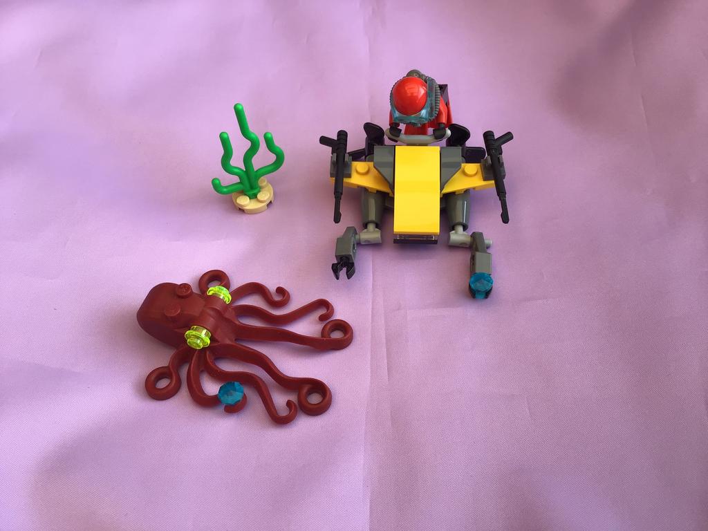 Lego deep sea scuba scooter L, Ophalen of Verzenden, Zo goed als nieuw