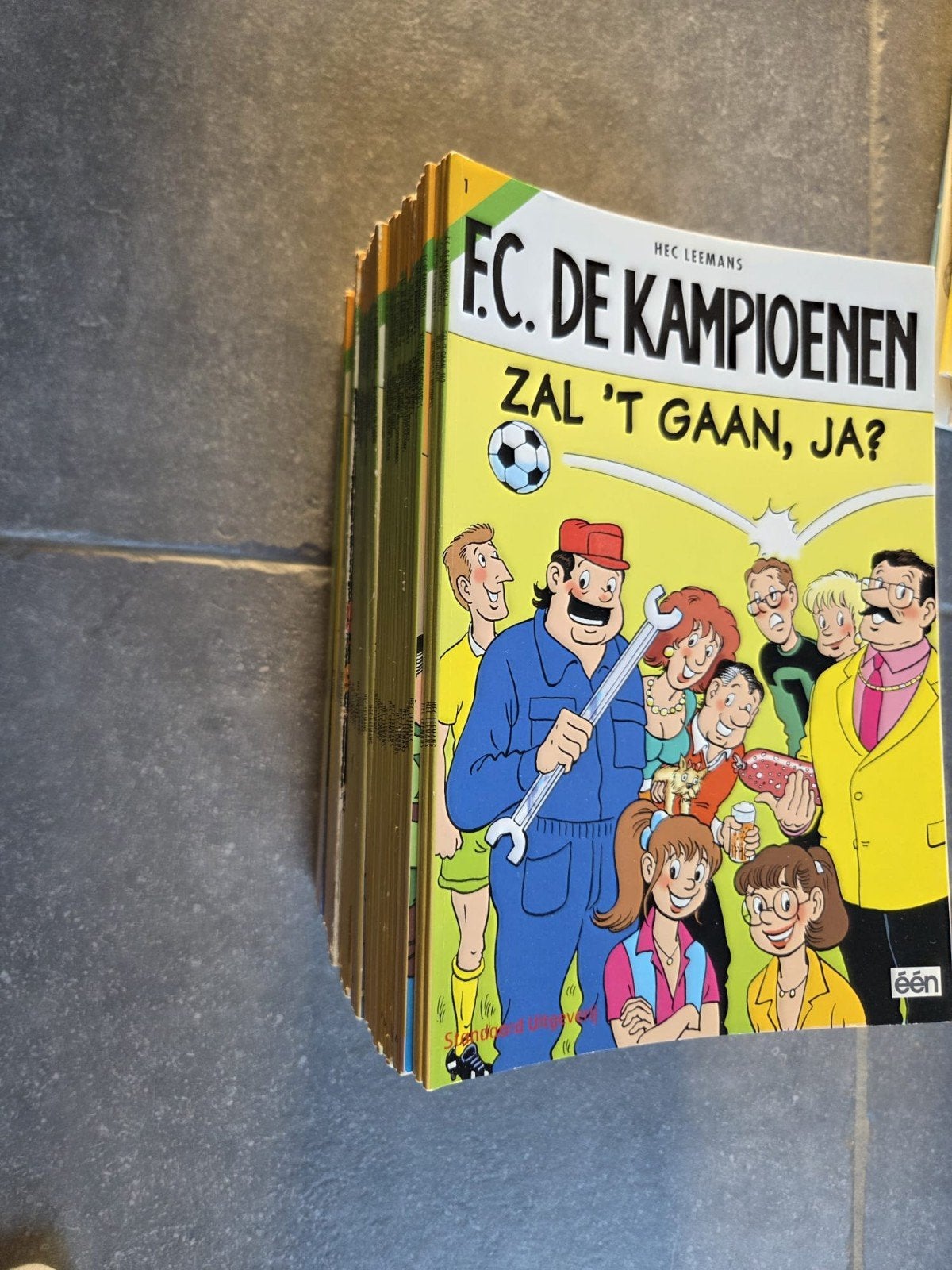 Fc De kampioenen strips, Boeken, Ophalen