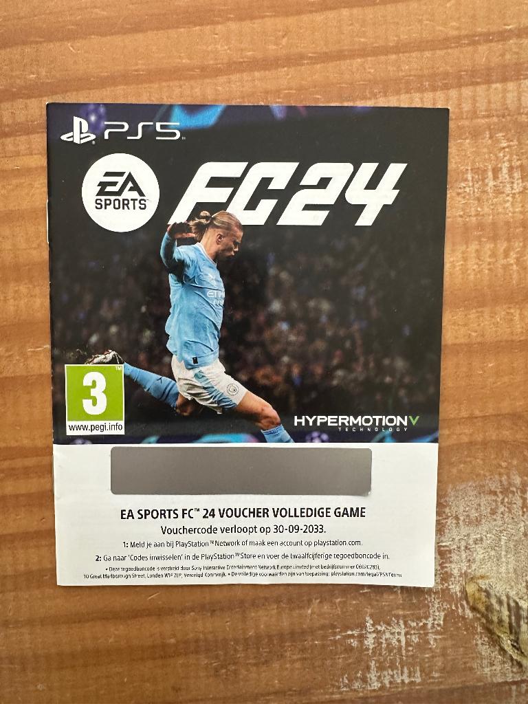 Downloadcode van EA Sports FC 24 (PS5) - volledige game, Verzenden, 1 speler, Nieuw, Vanaf 3 jaar