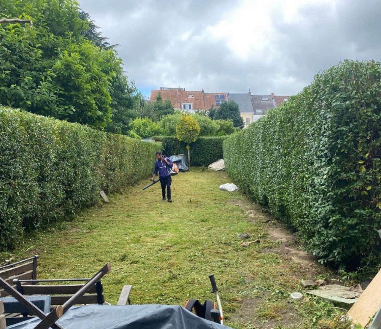 Jardinier disponible – Travail propre et rapide ️0465854158, Enlèvement ou Envoi
