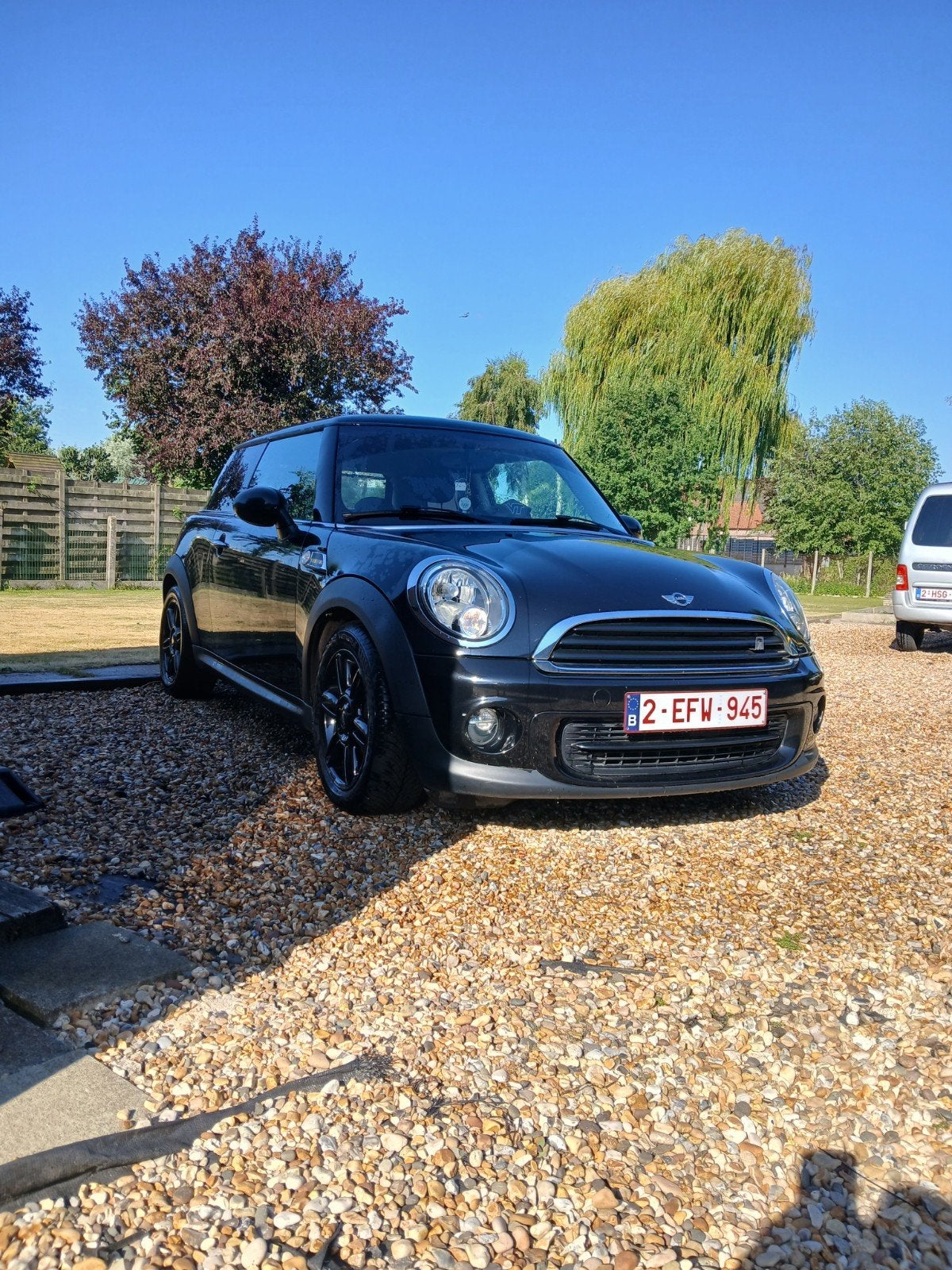 Mooie mini one benzine van 2013 118000km, Autos, Euro 5, Achat, Boîte manuelle, Noir
