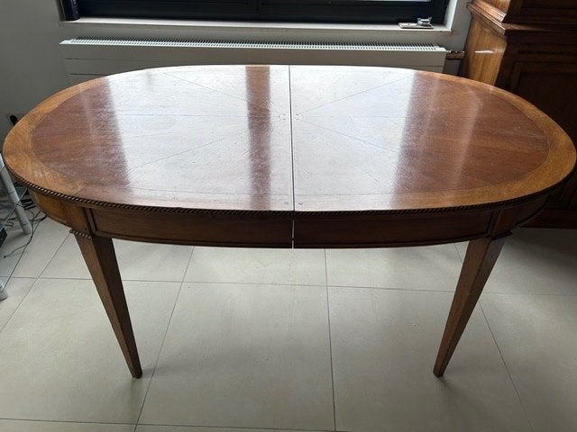 eettafel uitschuifbaar tot 10 personen, Ophalen, Gebruikt, 100 tot 150 cm, 200 cm of meer