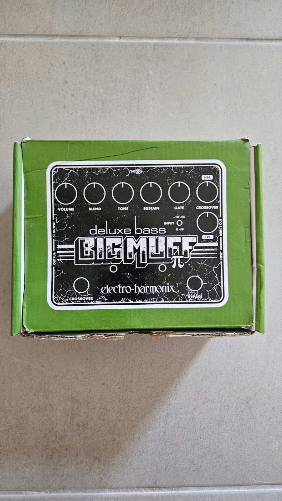 EHX Big Muff Bass Deluxe, Muziek en Instrumenten, Effecten, Ophalen of Verzenden, Zo goed als nieuw, Distortion, Overdrive of Fuzz