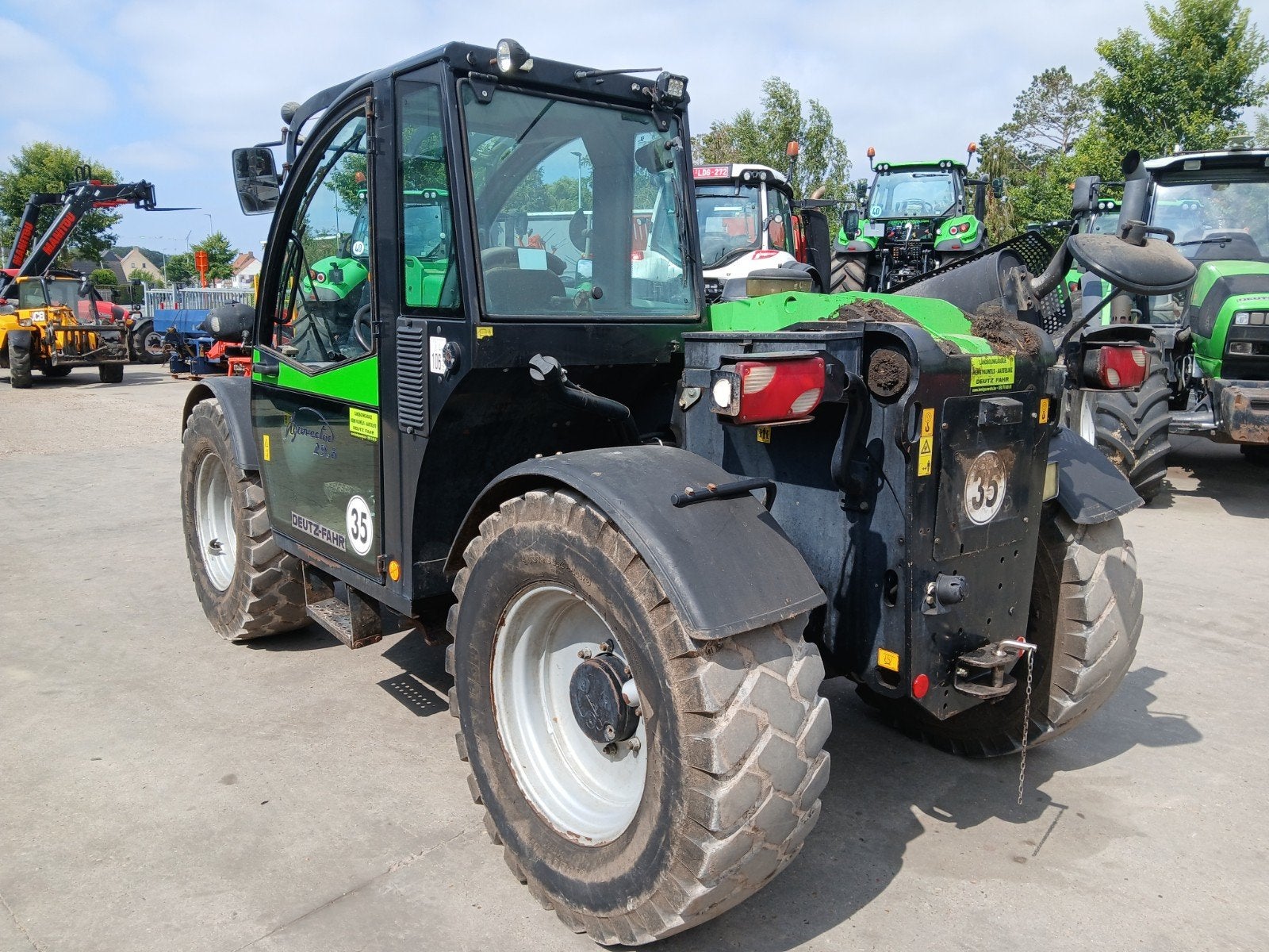 deutz fahr agrovector 29.6, Ophalen