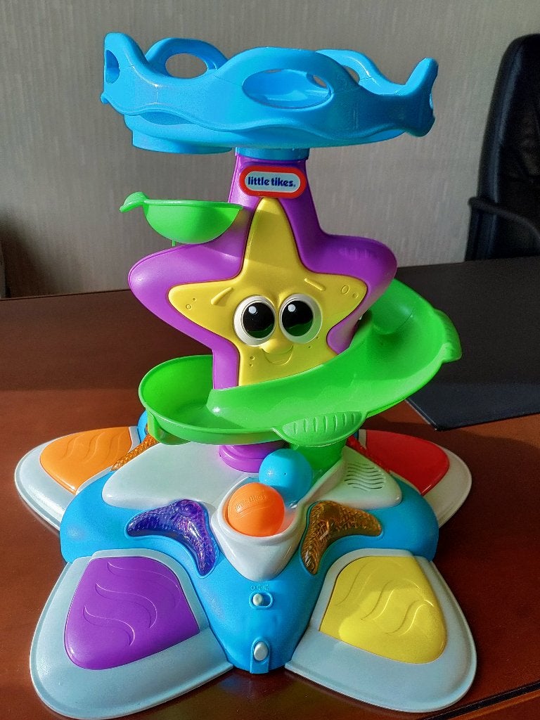 Little Tikes activiteitentafel-ballenbaan, Enfants & Bébés, Jouets | Autre, Comme neuf, Garçon ou Fille, Enlèvement