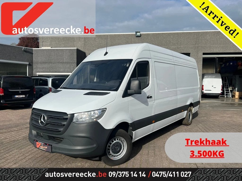 MERCEDES SPRINTER_315 RWD L3H2 SL3.5T MAN, Auto's, Stof, 4 cilinders, Wit, Mercedes-Benz