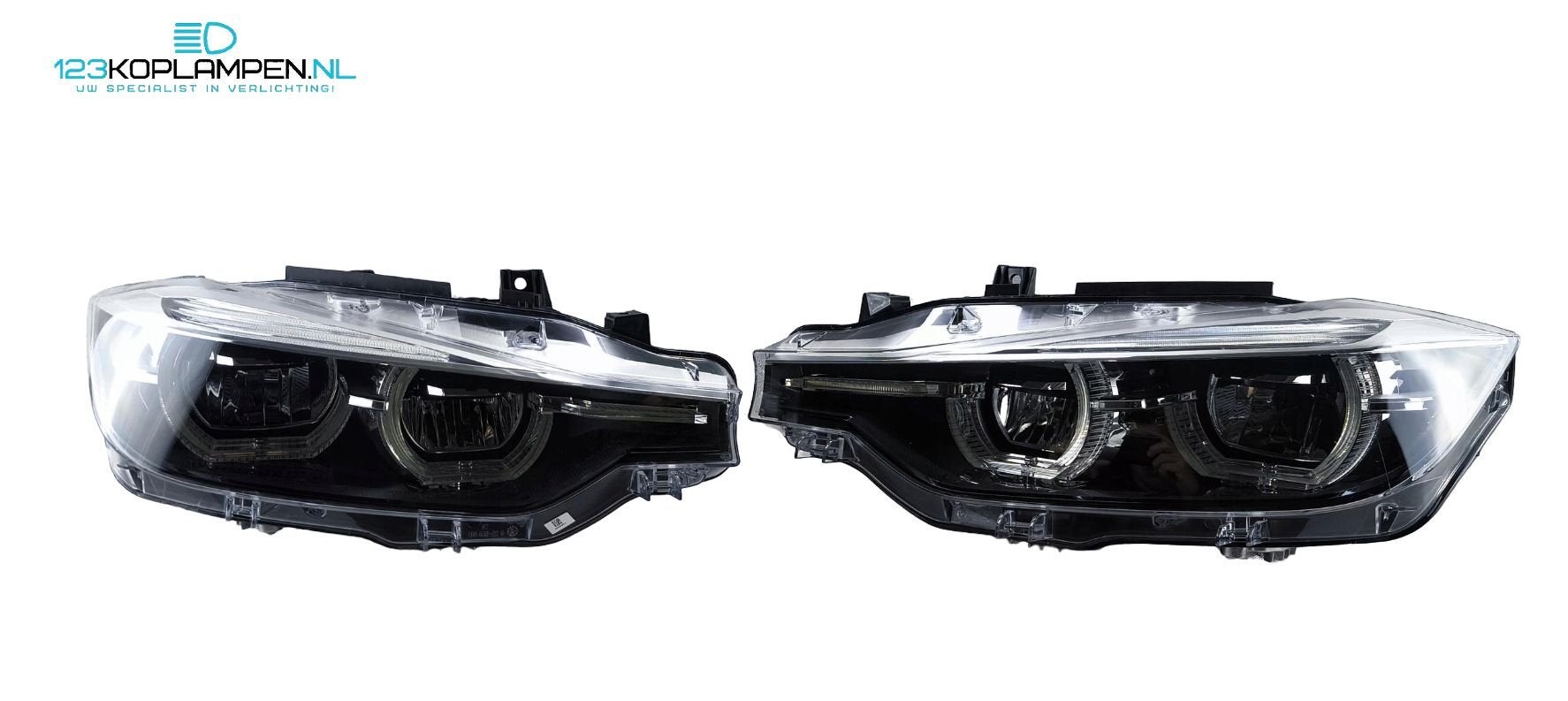 BMW 3 Serie F30 F31 Facelift Shadow Full LED koplamp koplamp, -, -, Origine de la pièce connue, Utilisé