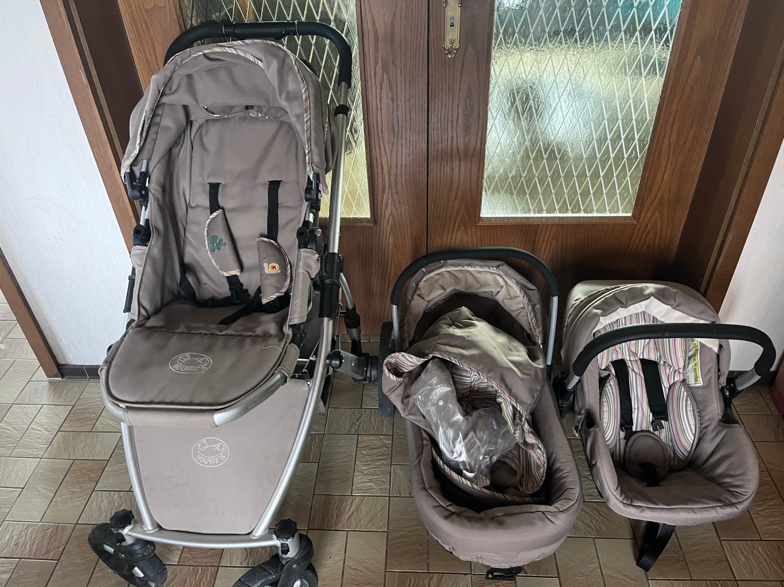 Poussette trio, Enfants & Bébés, Enlèvement, Utilisé, Poussette