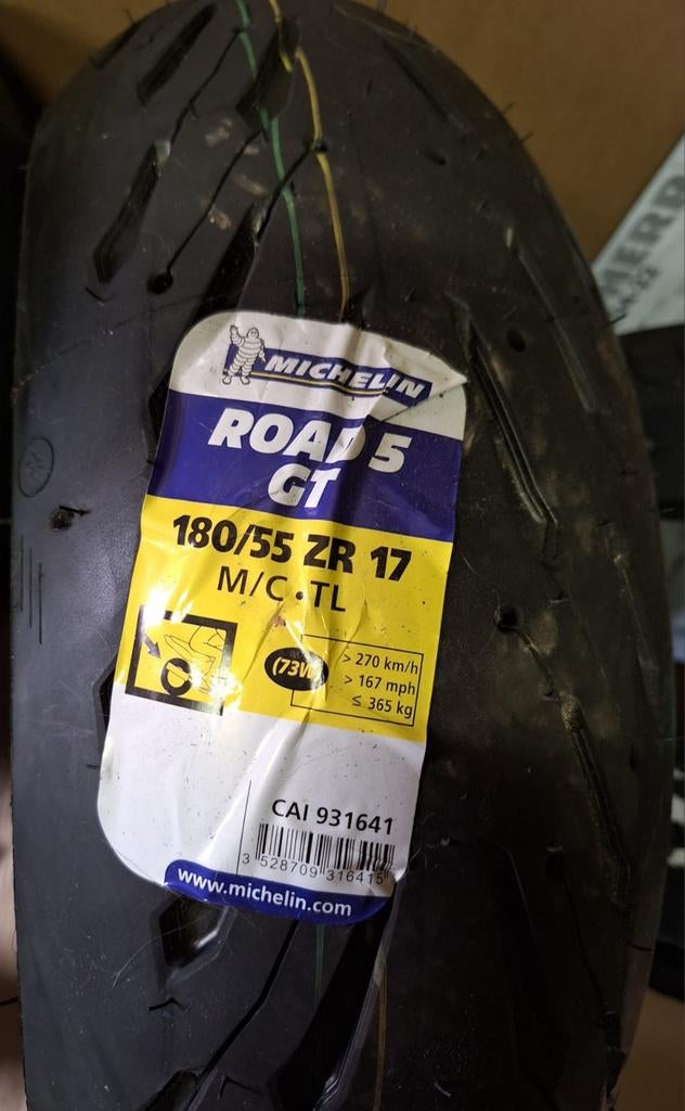 Michelin achterband moto, Motoren, Ophalen, Nieuw