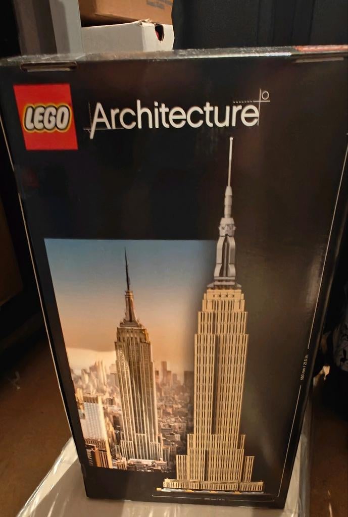 Lego architecturen Empire State Building, Kinderen en Baby's, Speelgoed | Duplo en Lego, Ophalen, Nieuw, Complete set, Lego