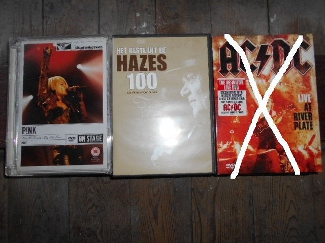 DVD de musique, d'artistes et de performances/3 pour 5€., CD & DVD, Enlèvement ou Envoi, Comme neuf