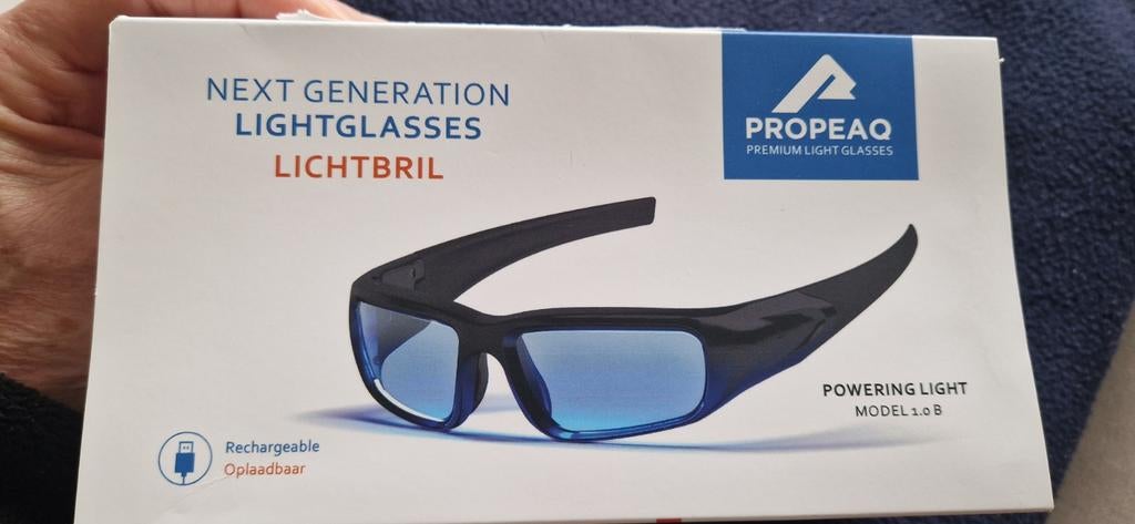 Propeaq lichtbril zwart (nieuw), Ophalen of Verzenden, Zwart