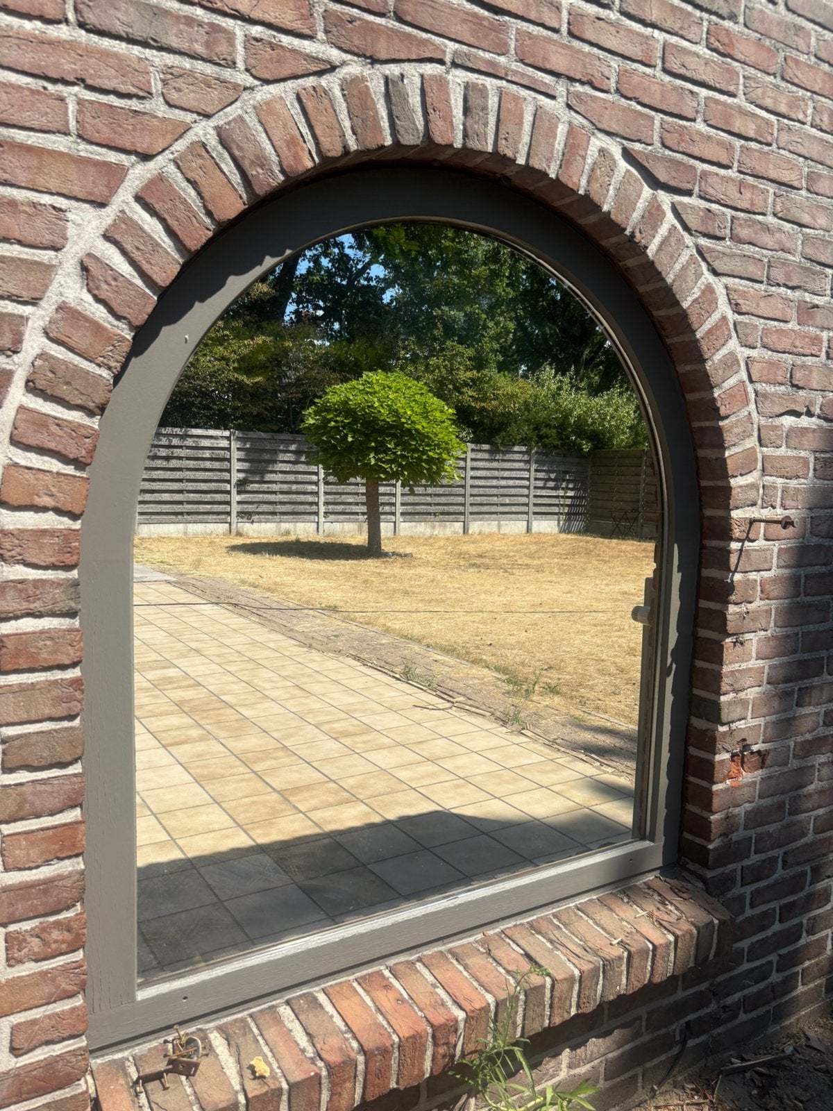 Boog- raam, Doe-het-zelf en Bouw, Glas en Ramen, Ophalen, Zo goed als nieuw