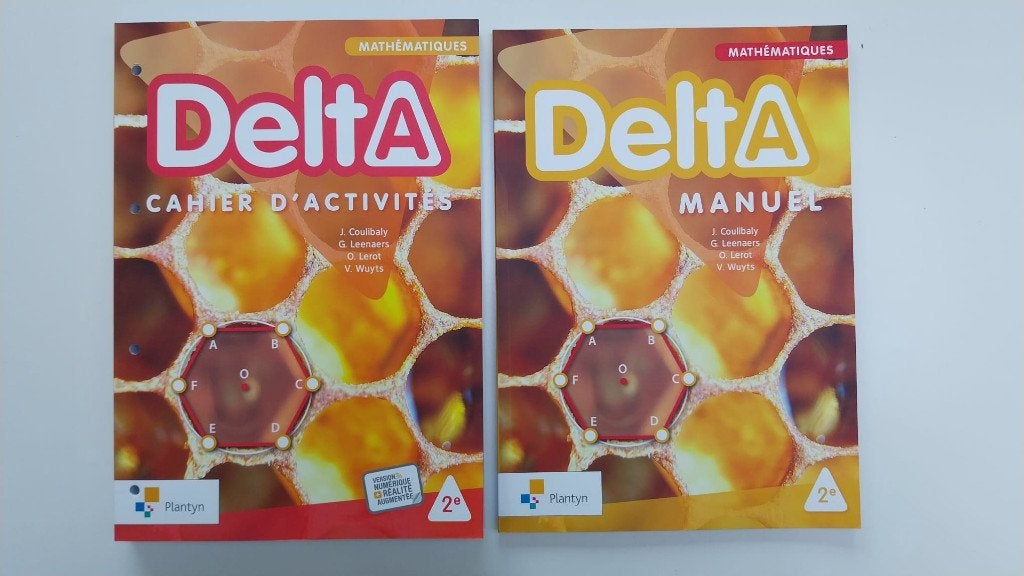 Delta mathématiques 2e - cahier d'activités et manuel, Livres, Neuf, Plantyn, Enlèvement, Secondaire