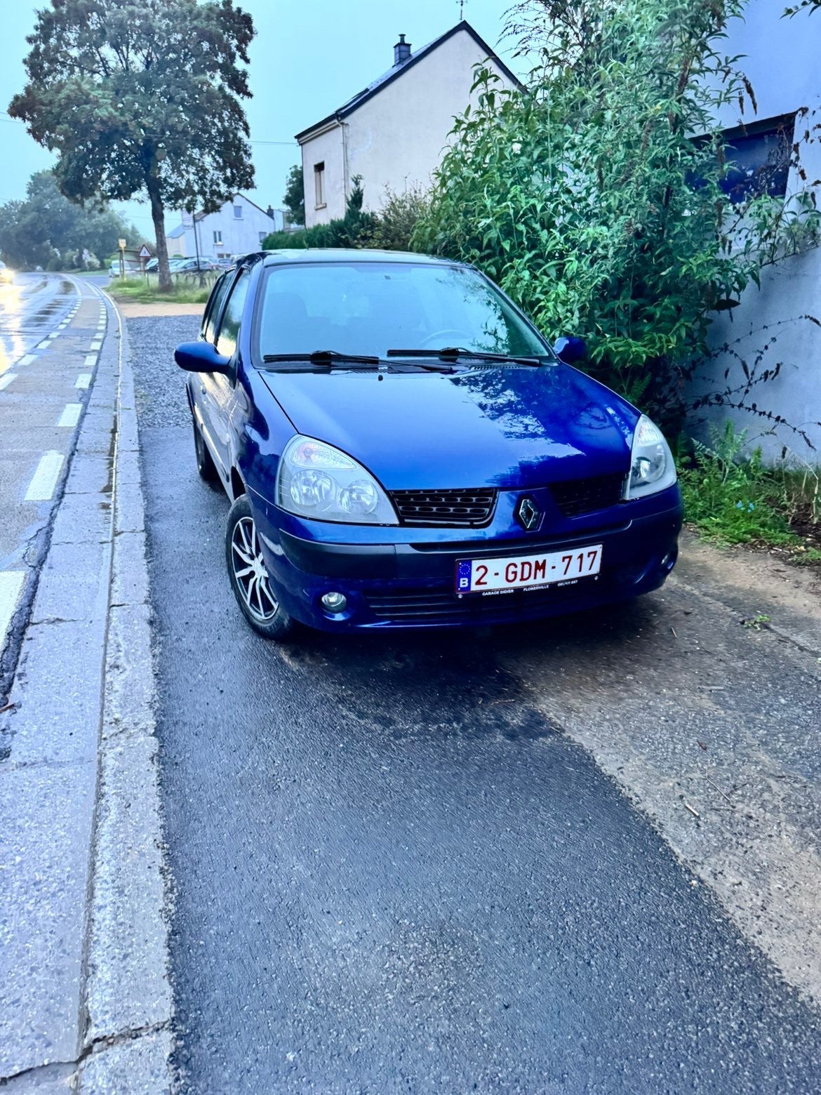 Renault clio 2, 4 deurs, Mistlampen, Blauw, Leder