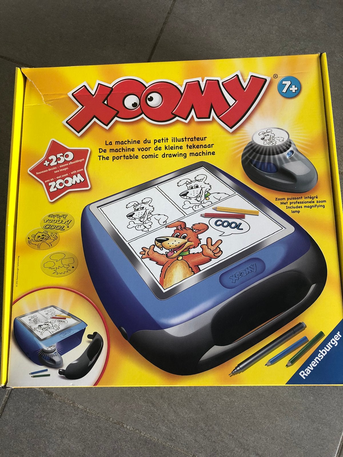 Xoomy tekenprojector, Hobby en Vrije tijd, Tekenen, Ophalen of Verzenden, Zo goed als nieuw