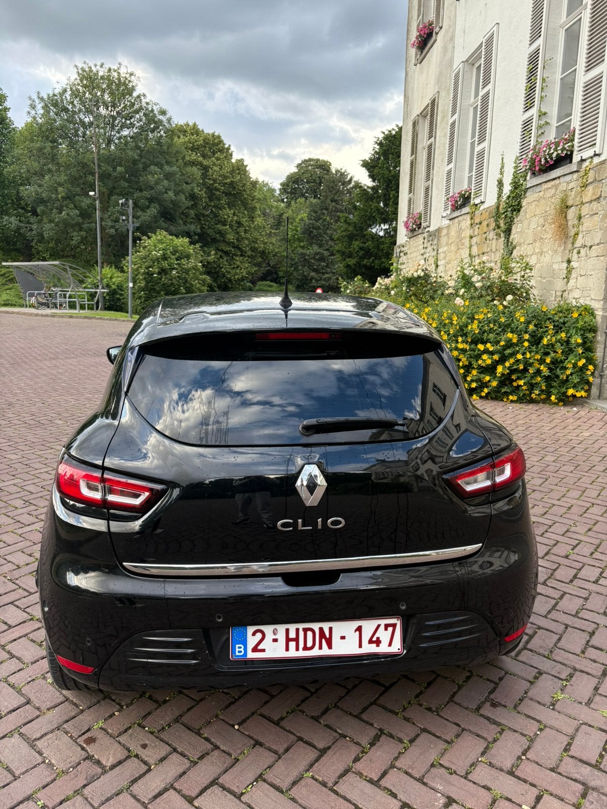 Renault clio, Auto's, Automaat, Zwart, Berline, 5 deurs