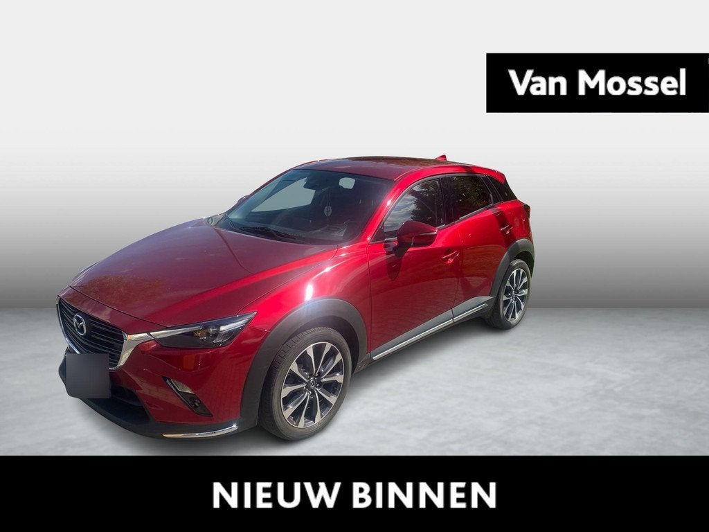 Mazda CX-3 2.0 SKYACTIV-G 121 Aut. Skydrive, Auto's, Stof, Zwart, 4 cilinders, 89 kW