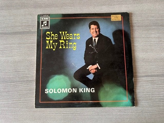 Vynil Elle porte ma bague — Solomon King (lp004), LP, Enlèvement ou Envoi, Pop, Utilisé