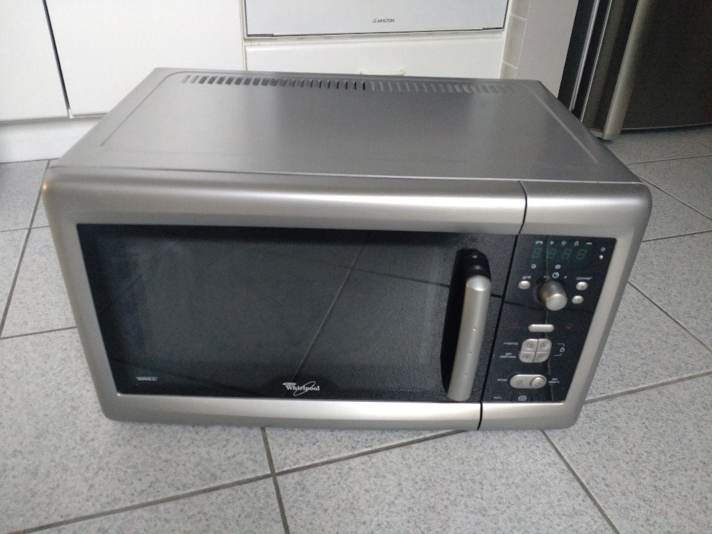 Microgolfoven Whirlpool VT254/SL, Electroménager, Micro-ondes, Enlèvement, Utilisé, Micro-ondes, Plaque tournante