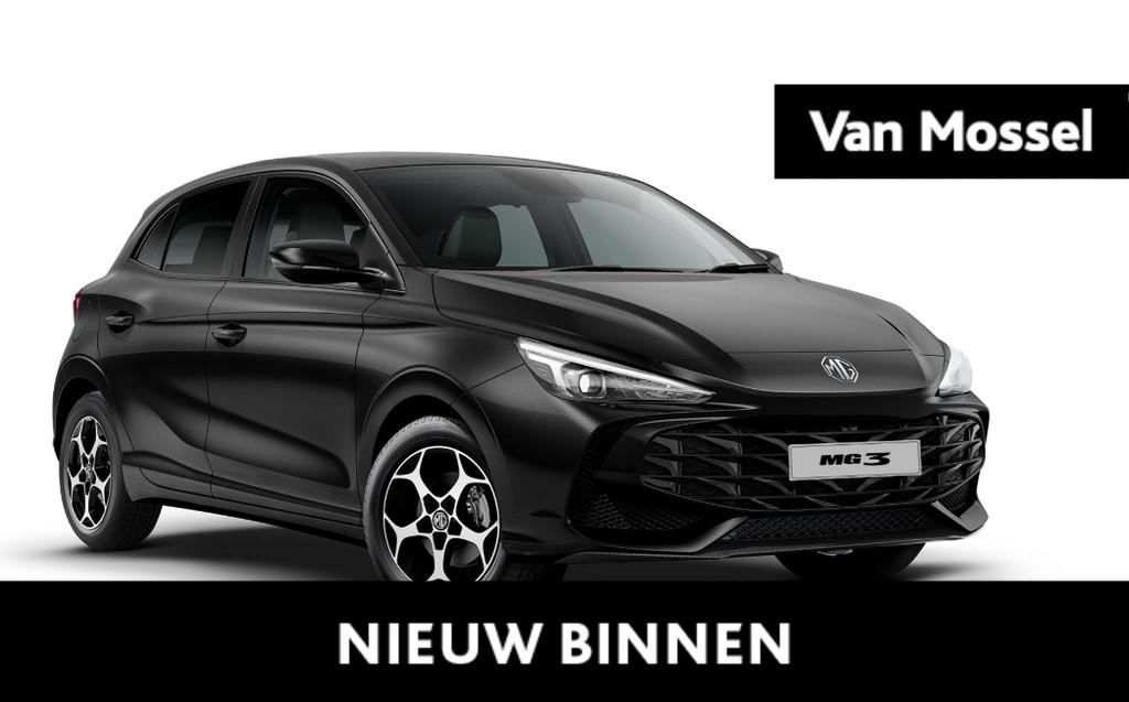 MG MG3 1.5 Comfort, Auto's, Voorwielaandrijving, Stof, 4 cilinders, Zwart