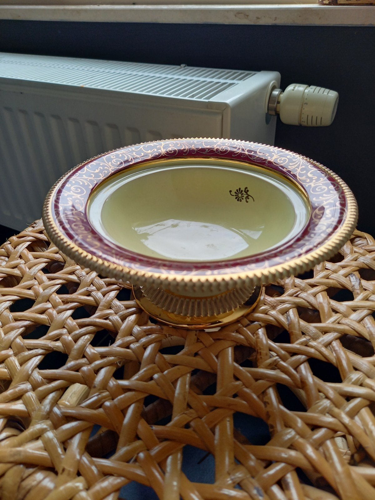 Bonbonnière/bol décoratif vintage Fiorentine Italy —, Enlèvement ou Envoi