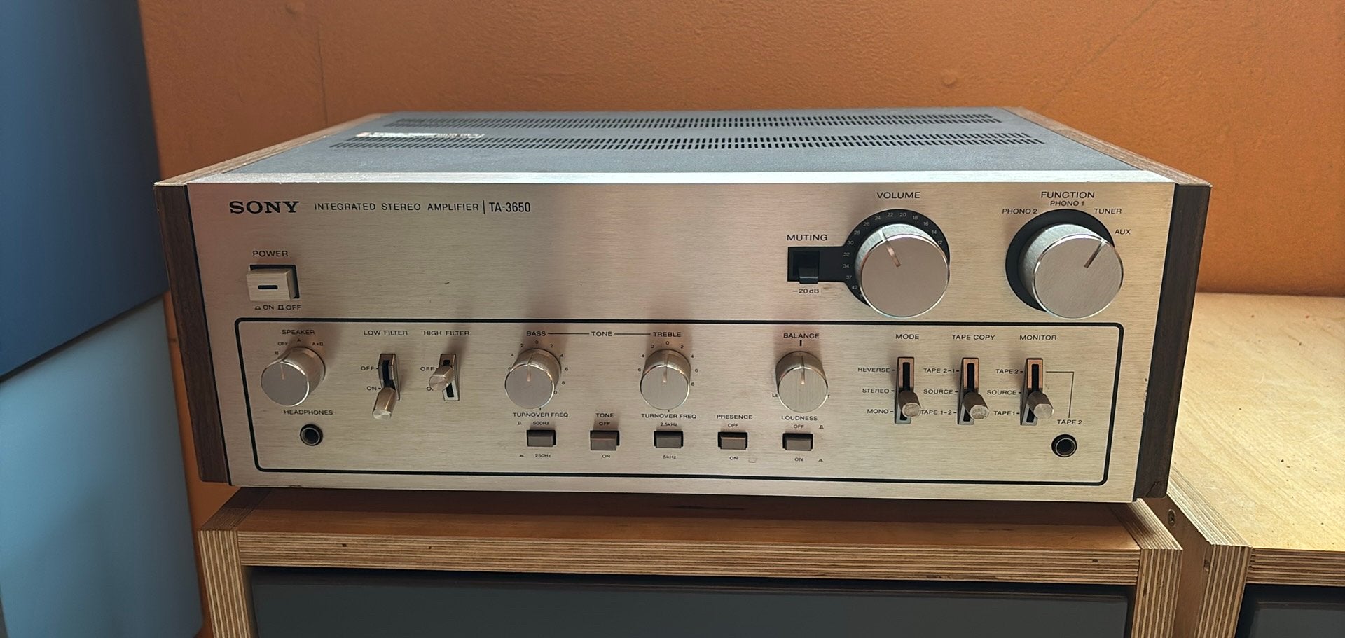 Sony TA-3650, Enlèvement ou Envoi, Comme neuf, Sony