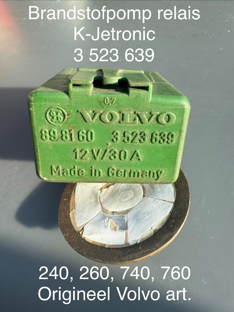 Volvo bradstofrelais Art.nr. 3 523 639, Enlèvement ou Envoi, Utilisé, Volvo