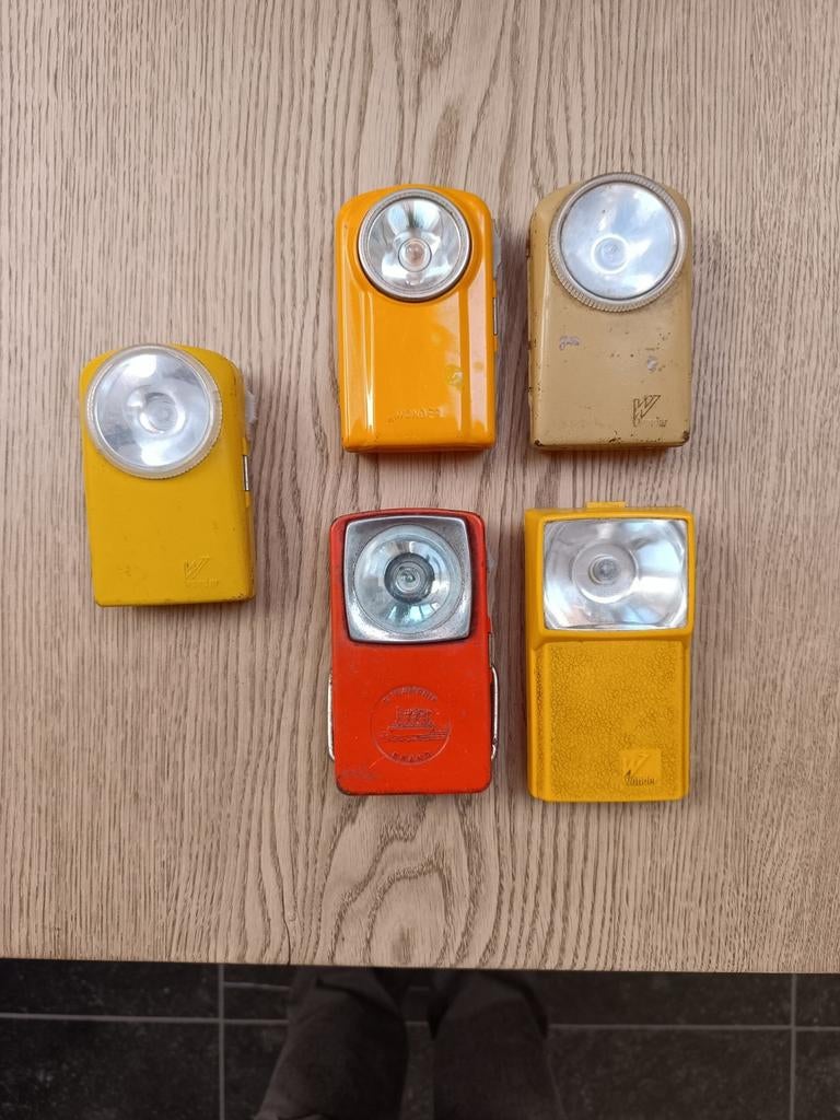 Oude zaklampen, Caravans en Kamperen, Ophalen of Verzenden