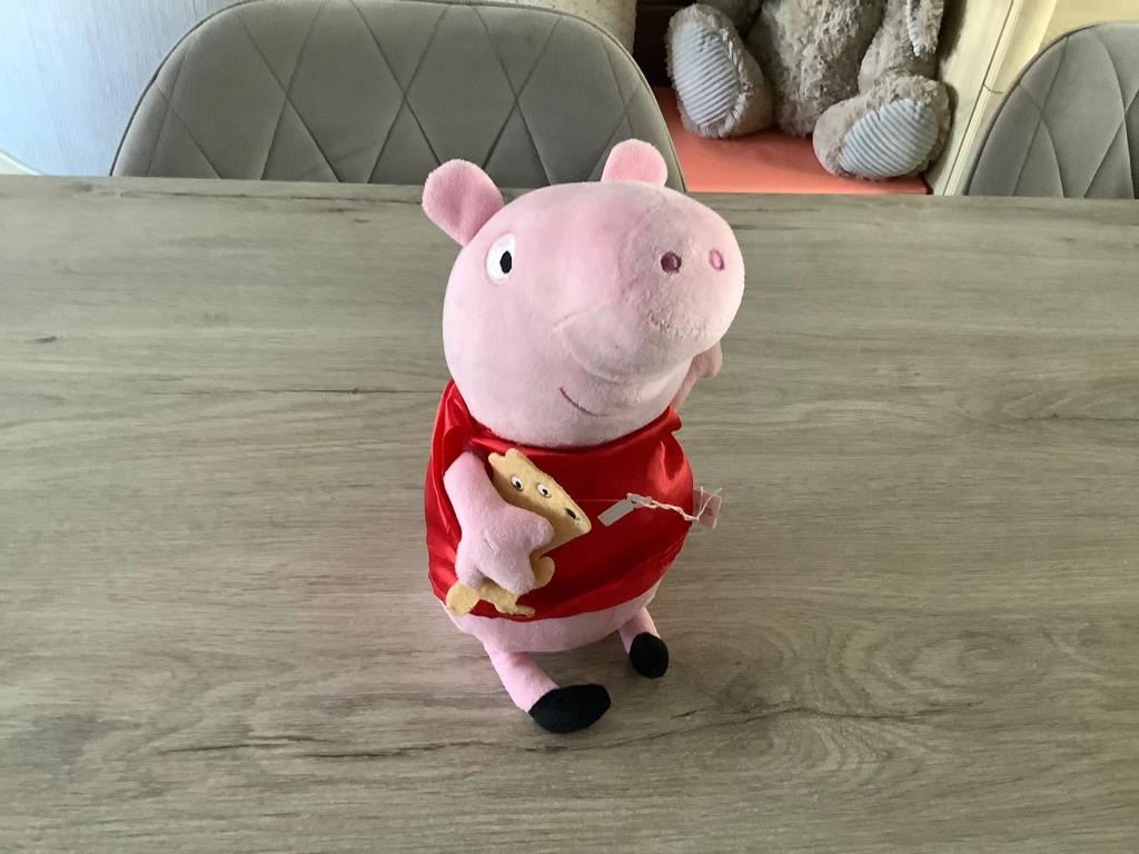 Personnage en peluche Peppa Pig (27 cm), Enfants & Bébés, Jouets | Peluches, Comme neuf, Autres types, Peppa Pig, Autres marques