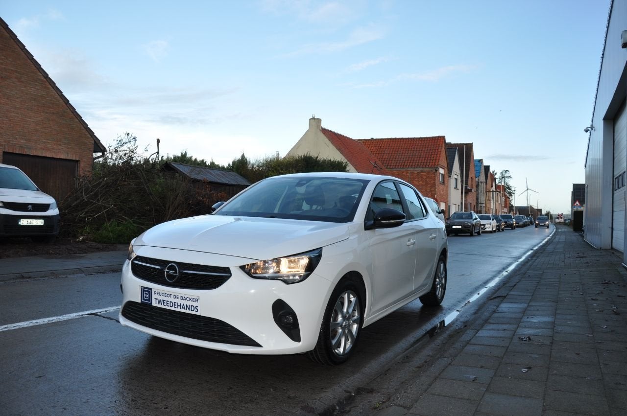 Opel Corsa Edition * ZEER PROPER * (bj 2021), Auto's, Voorwielaandrijving, Stof, Gebruikt, Euro 6