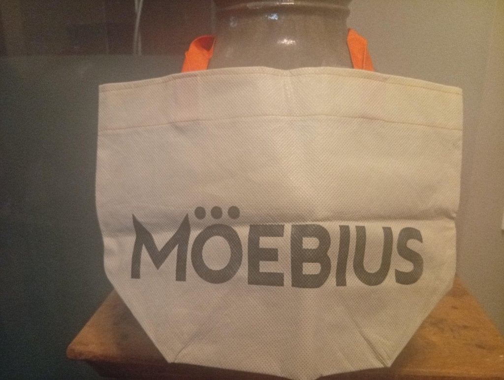 Sac en toile Moebius (état neuf)., Envoi, Autres personnages, Neuf, Ustensile