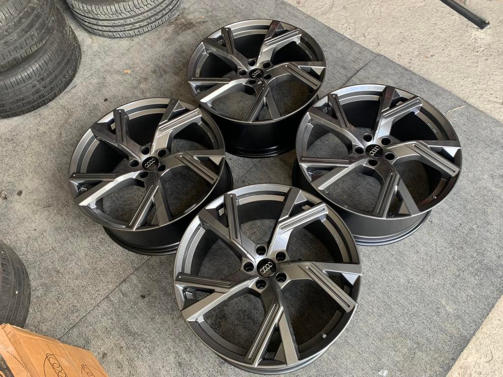 21 inch Antraciet Gmp “angel” ! Nieuwstaat ! 5x112, Auto-onderdelen, Banden en Velgen, Ophalen, 21 inch, Velg(en)