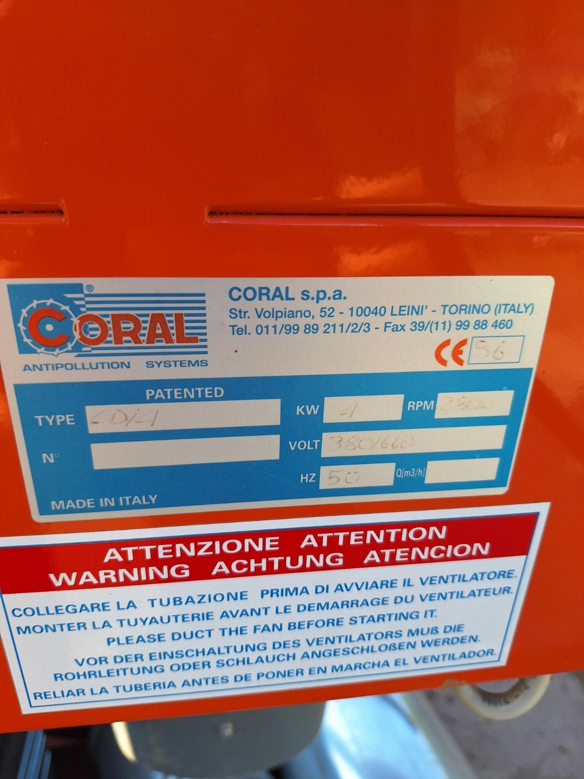 stofafzuiging coral, Zakelijke goederen, Ophalen