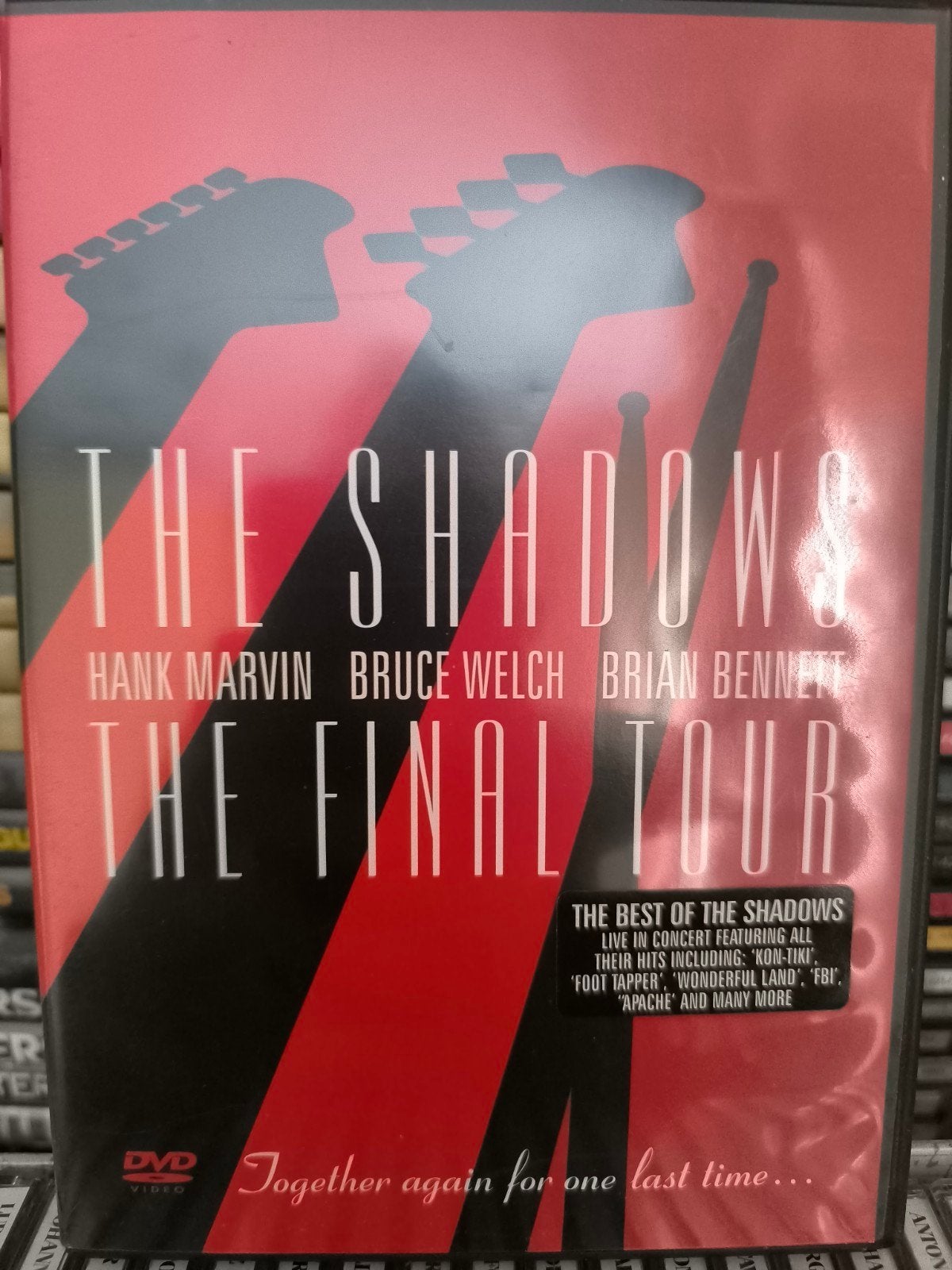 DVD The Shadows, the Final Tour,The best of The Shadows live, CD & DVD, Enlèvement ou Envoi, Comme neuf