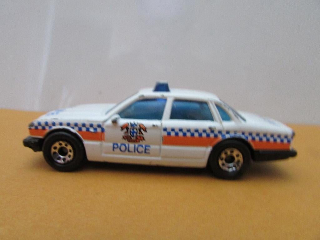 JAGUAR XJ 6 , POLICE - MATCHBOX, Ophalen of Verzenden, Gebruikt, Auto, Matchbox