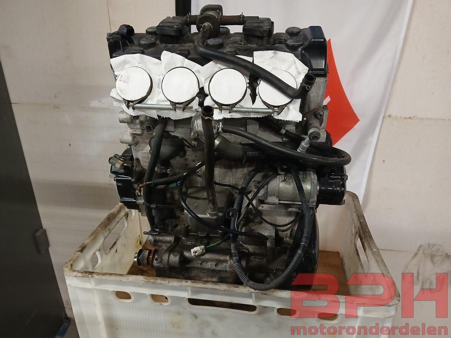 Motorblok Suzuki GSX-R 1000 K1 - K2 2001 t/m 2002 engine mot, Ophalen, Gebruikt, -, -