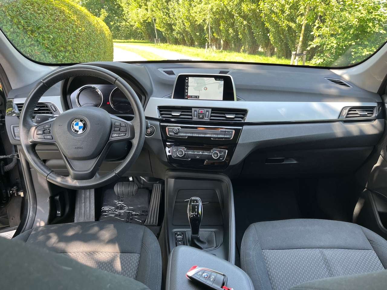 BMW X1 1.5 d sDrive16 AdBlue/1eignr/99500km/Navi/Cruise/Pdc, Auto's, BMW, Zwart, 4 cilinders, USB, Zwart