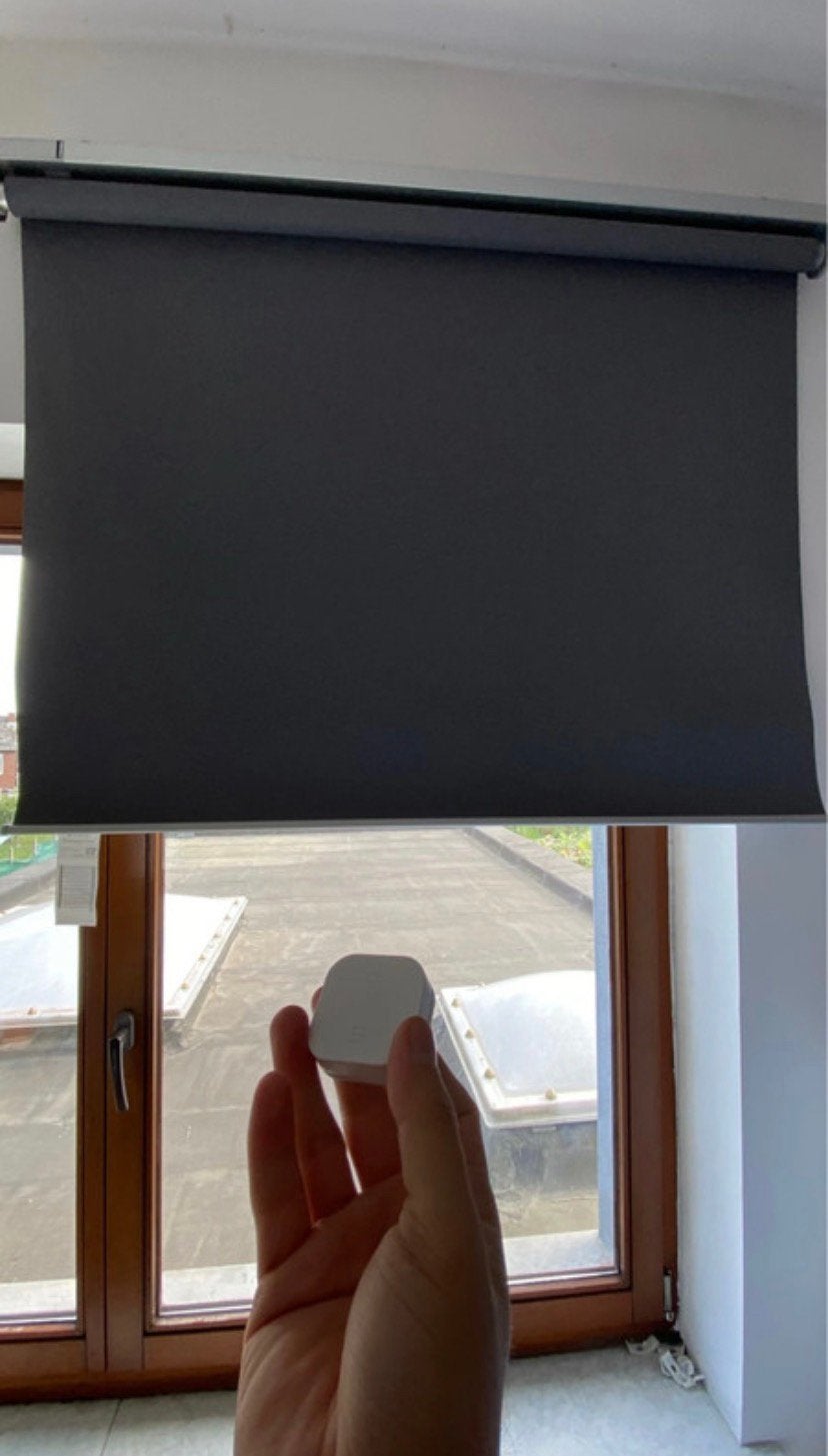 IKEA Fyrtur Smart Blinds–ZGAN (120x195 cm), Ophalen of Verzenden, Zo goed als nieuw, Gordijn, Polyester