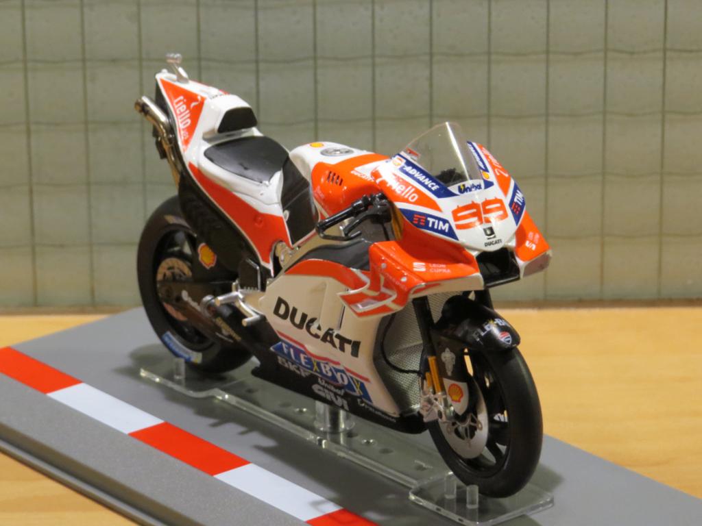 Jorge Lorenzo Ducati Desmosedici 2017 1:18 diecast, Ophalen of Verzenden, Nieuw, Motor, Overige merken